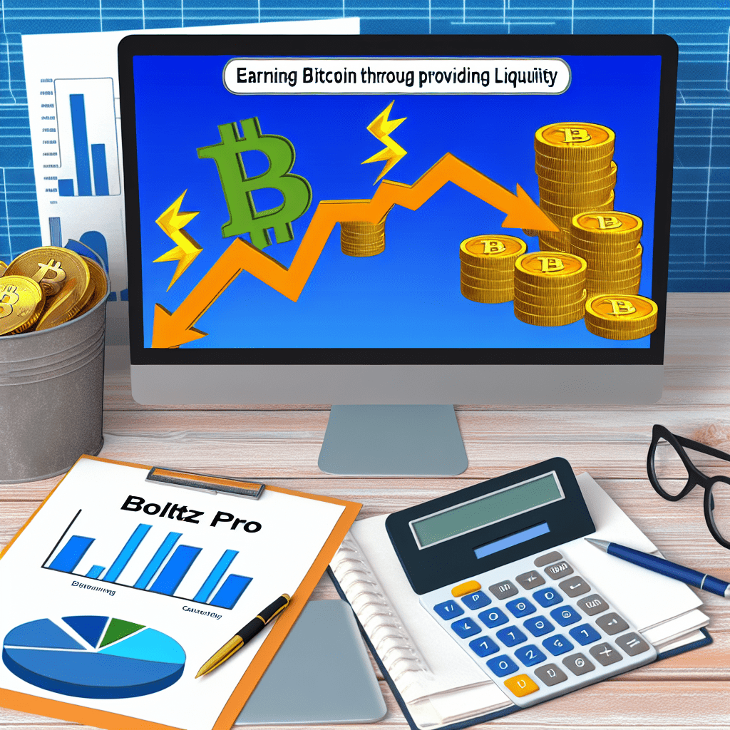 کسب بیت‌کوین از طریق تأمین نقدینگی در Boltz Pro