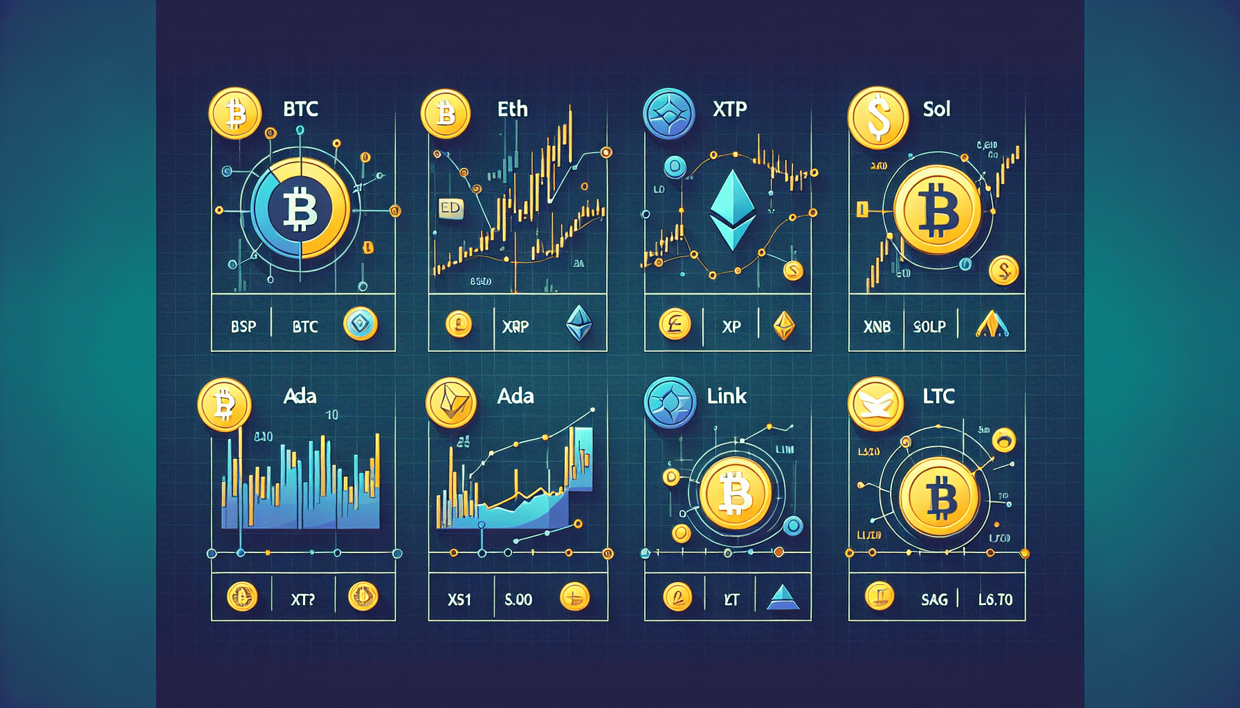 تحلیل قیمت ۲/۱۹: BTC، ETH، XRP، SOL، BNB، DOGE، ADA، LINK، XLM، LTC