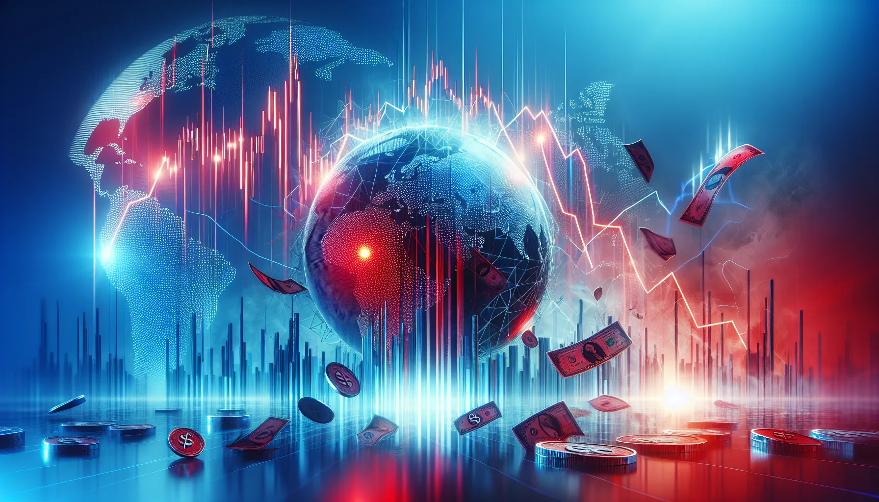 بیش از ۱ میلیارد دلار از بین رفت؛ بازار در مواجهه با تشنج اقتصادی