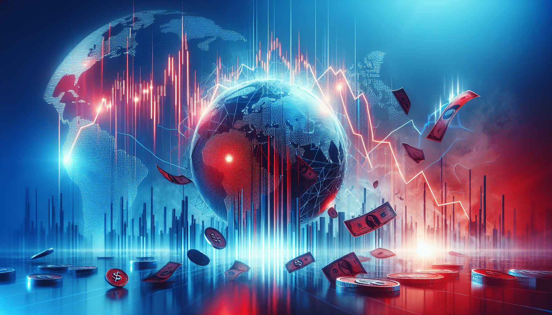 بیش از ۱ میلیارد دلار از بین رفت؛ بازار در مواجهه با تشنج اقتصادی