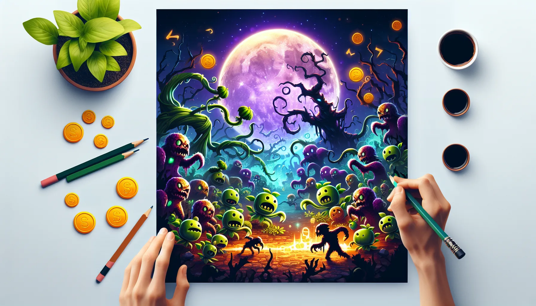 آموزش بازی Plant vs Undead و راه‌های درآمدزایی از آن