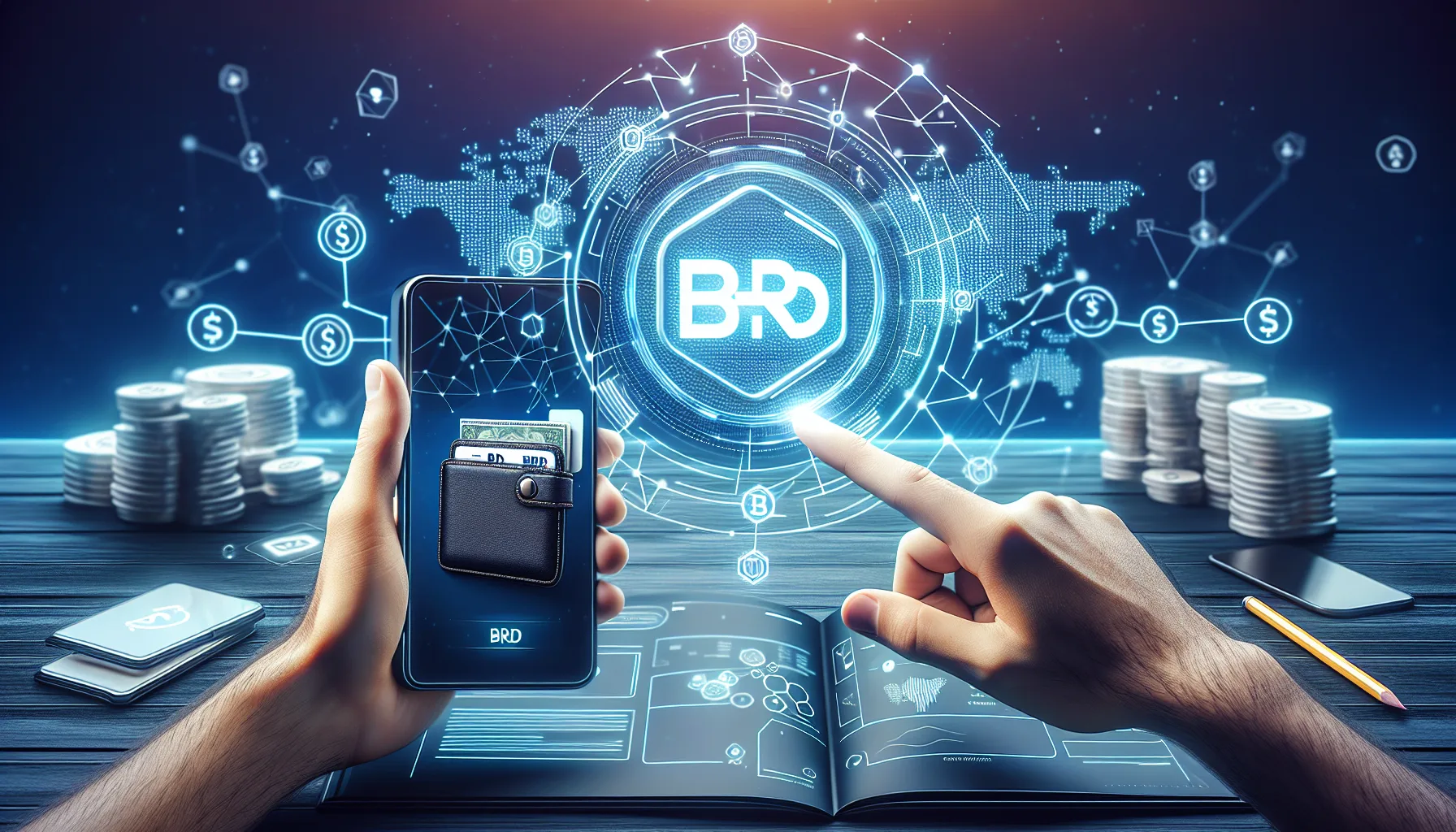 کیف پول BRD چه مزایایی دارد و چگونه با آن کار کنیم؟