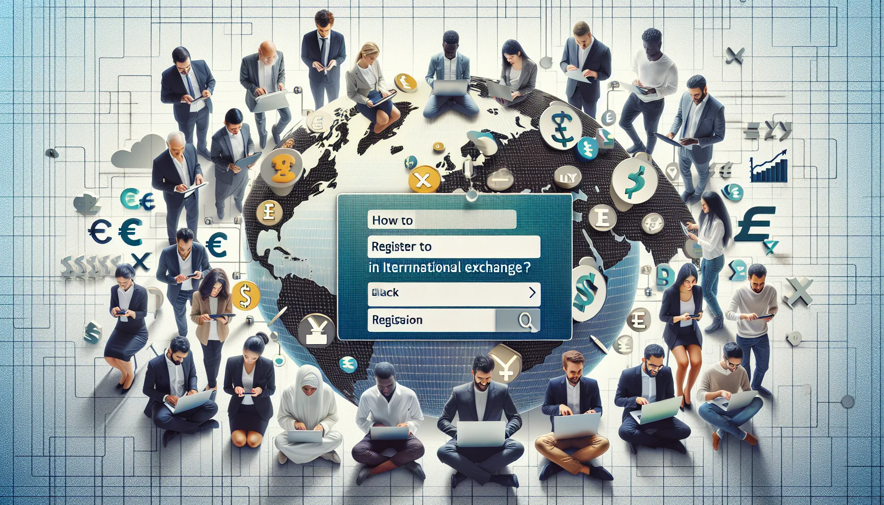 چگونه در صرافی‌های بین‌المللی ثبت‌نام کنیم؟