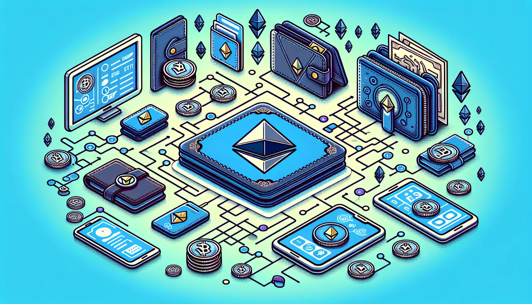 آشنایی با گونه‌های مختلف کیف پول اتریوم (ETH)