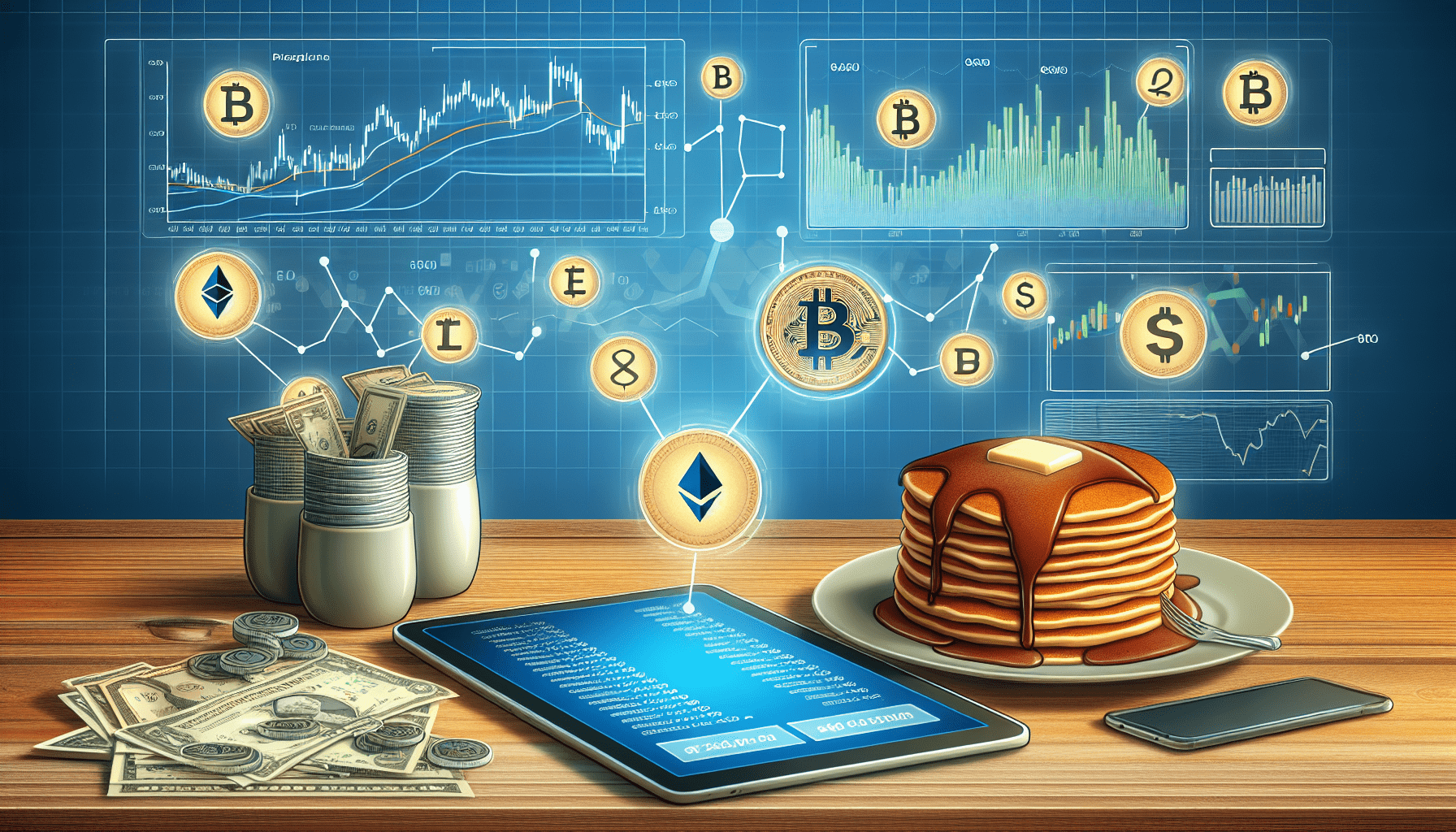 راهنمای جامع خرید و فروش ارزهای دیجیتال با استفاده از پنکیک سواپ