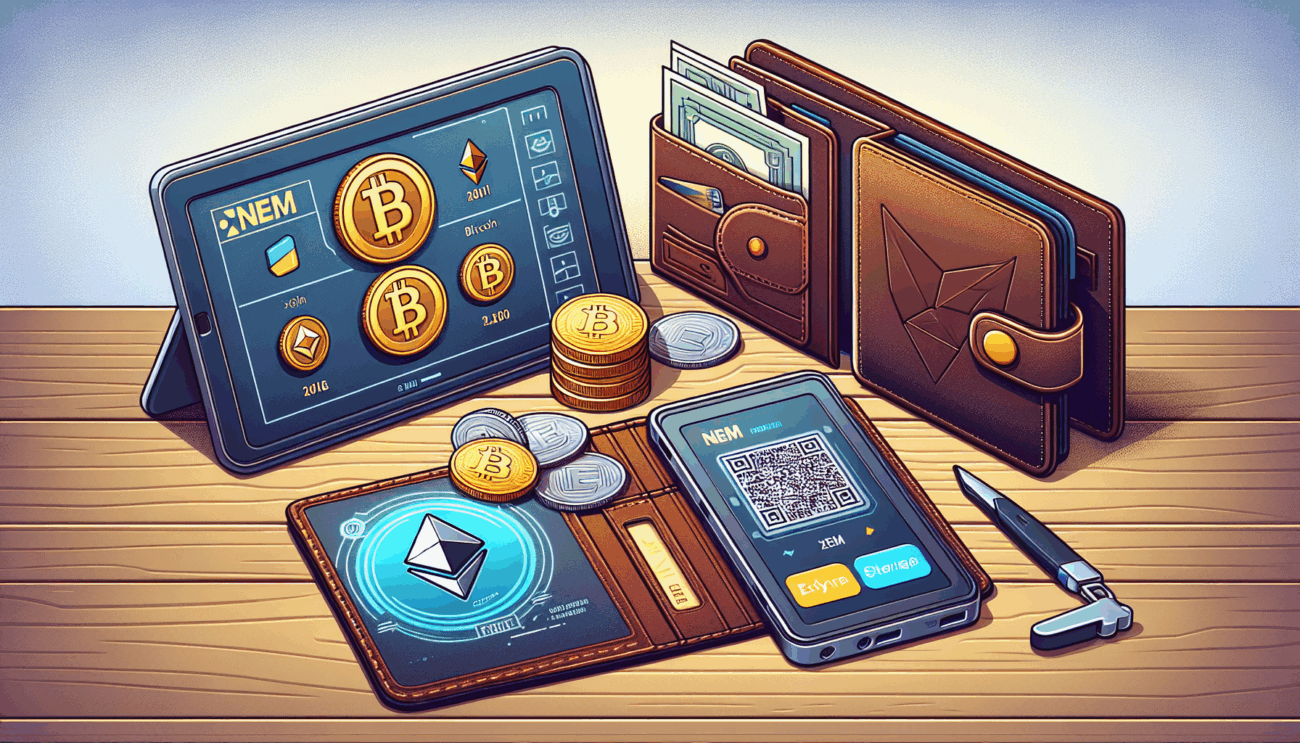 آشنایی با انواع کیف‌های پول نِم (XEM)