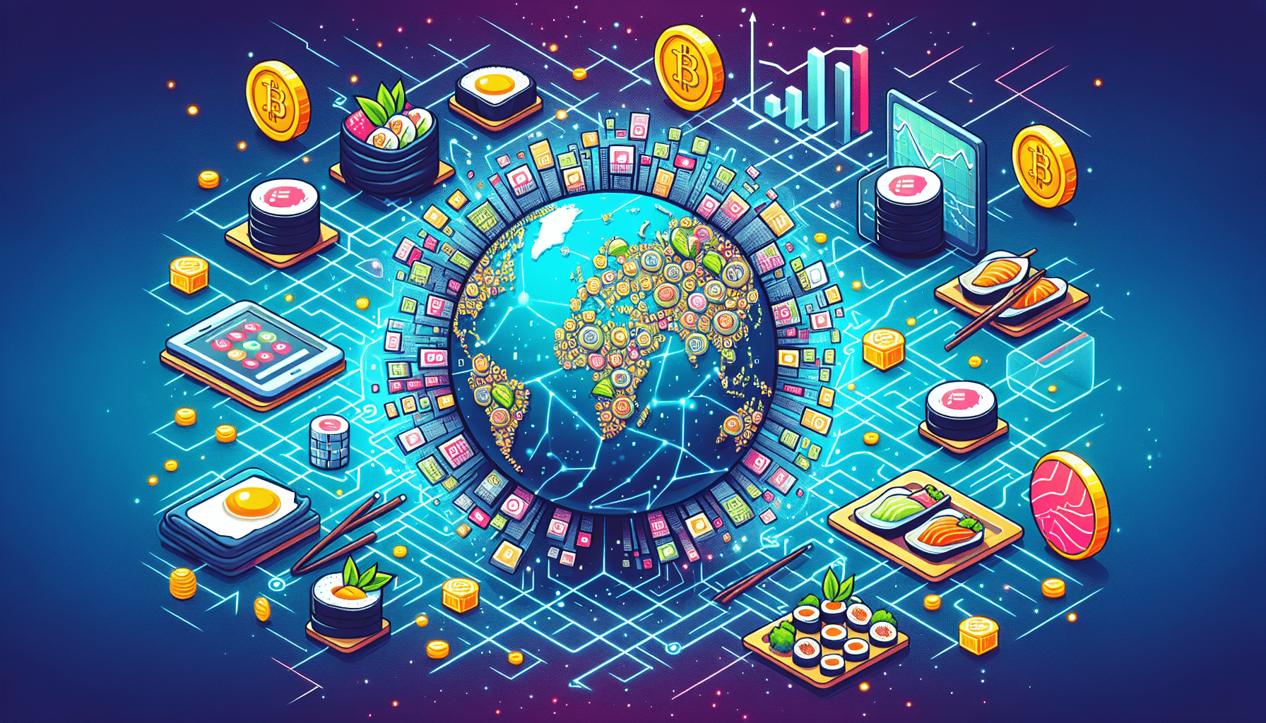 دنیای کیف پول‌های ارز دیجیتال در سوشی سواپ