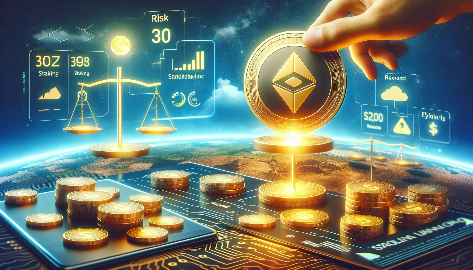 استیکینگ ارز دیجیتال سولانا و نکات کلیدی مرتبط با ریسکهای آن